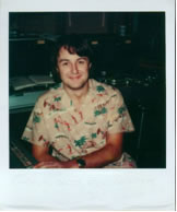 Chris Kimsey at Pathe Marconi Studios, Paris 1977. Photo courtesy of Barry Sage.